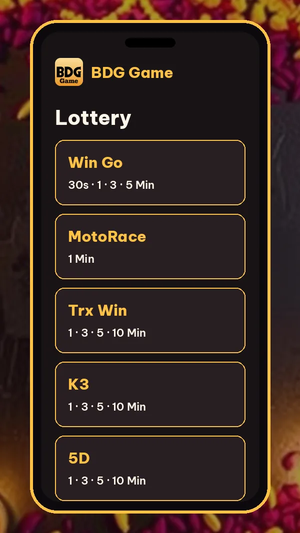 Lottery tab card noting five draw tiles